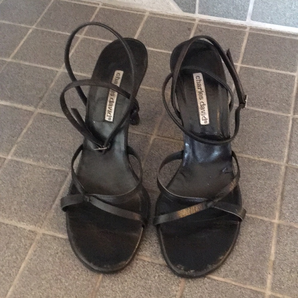 Charles David strappy heels
